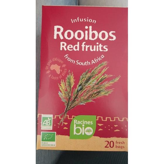 INFUSION FROM SOUTH AFRICA  ( ROOIBOS RED FRUITS )