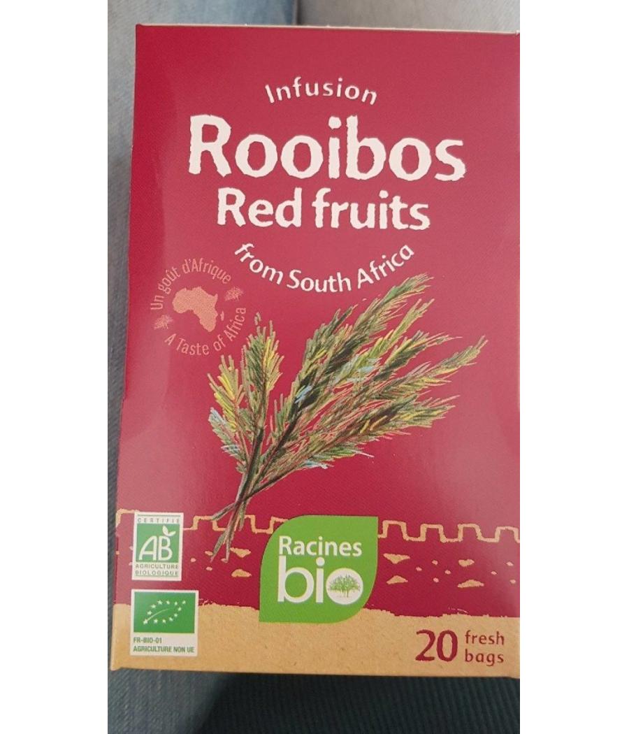 INFUSION FROM SOUTH AFRICA  ( ROOIBOS RED FRUITS )