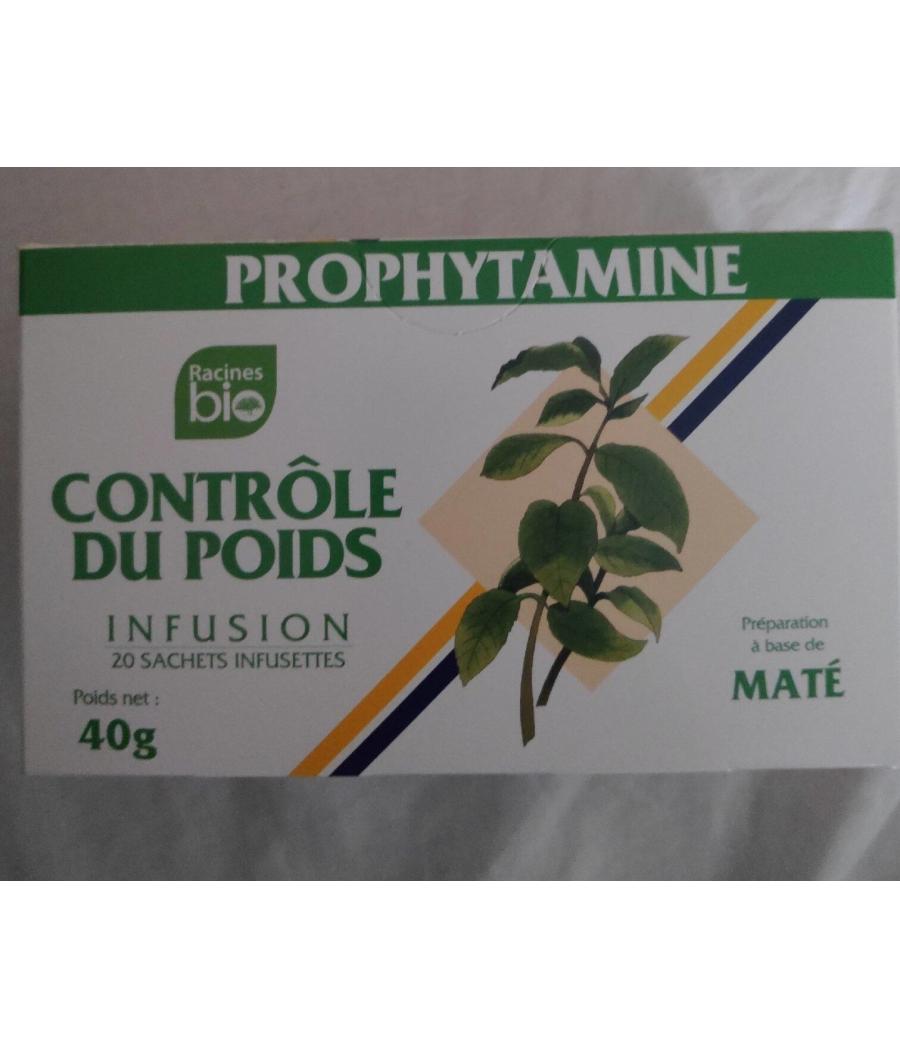 PROPHYTAMINE INFUSION A BASE DE MATE RACINE BIO 40G