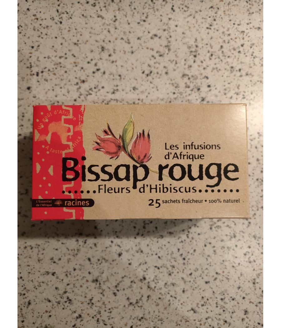INFSION FLEUR D'HIBISCUS RACINES 40G