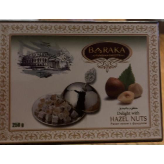 LOUKOUM NOISETTE TURK BARAKA 250G