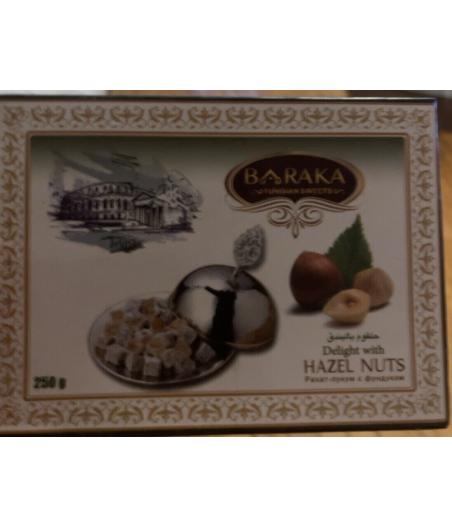 LOUKOUM NOISETTE TURK BARAKA 250G