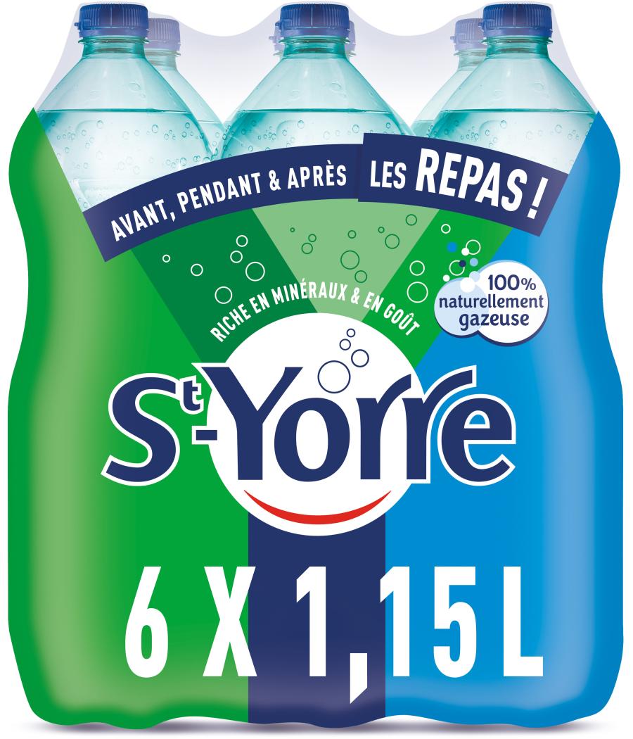 EAU GAZEUSE ST YORRE 6X1.15L