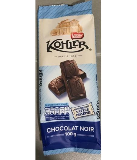 CHOCOLAT NOIR KOHLER 100 G