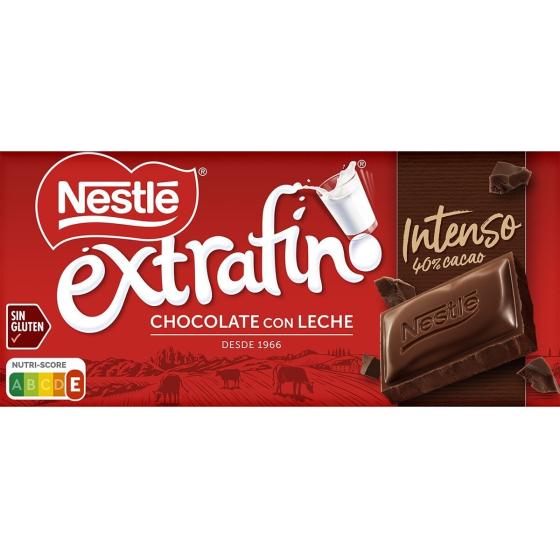 TABLETTE DE CHOCOLAT AU LAIT NESTLE 125G