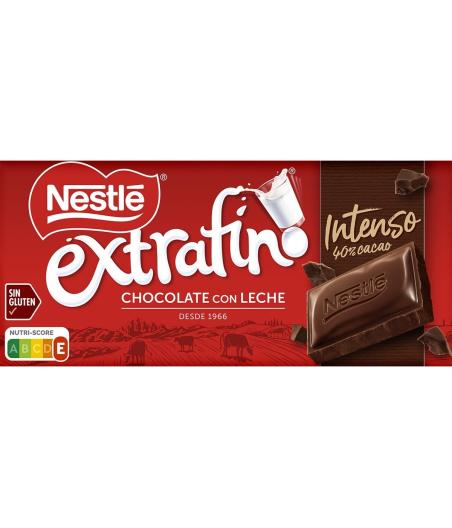 TABLETTE DE CHOCOLAT AU LAIT NESTLE 125G