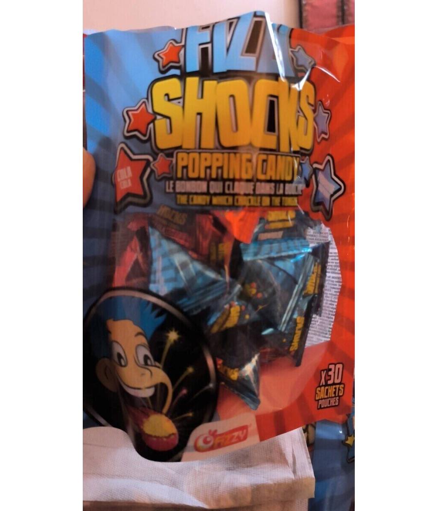 BONBONS ACIDULES FIZZY SHOCKS 90G