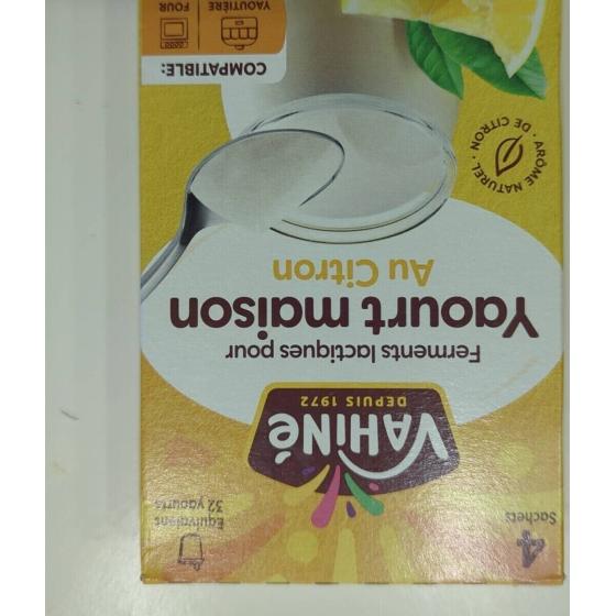 FERMENTS LACTIQUES POUR YAOURT MAISON AU CITRON