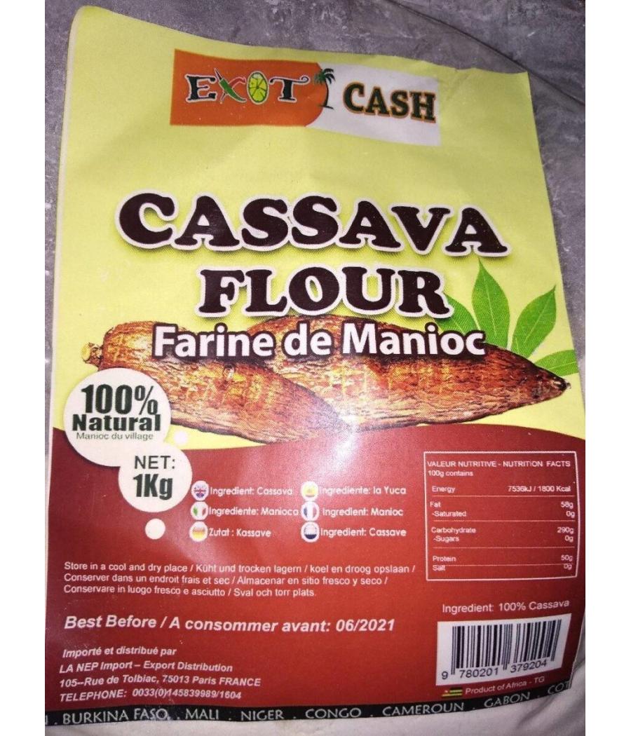 CASSAVA FLOUR FARINE DE MANIOC