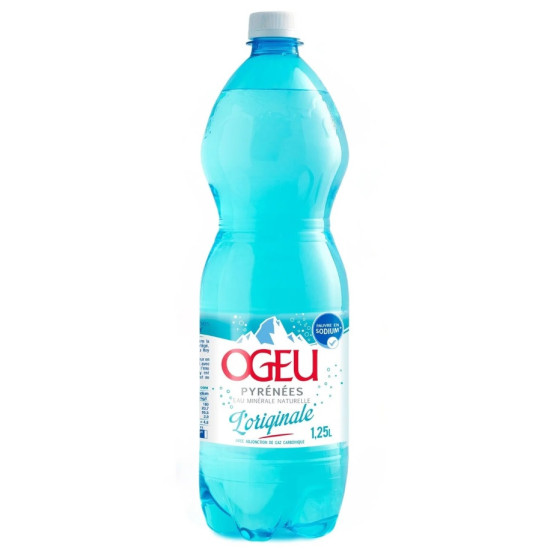 EAU GAZEUSE OGEU FINES BULLES 1,25L