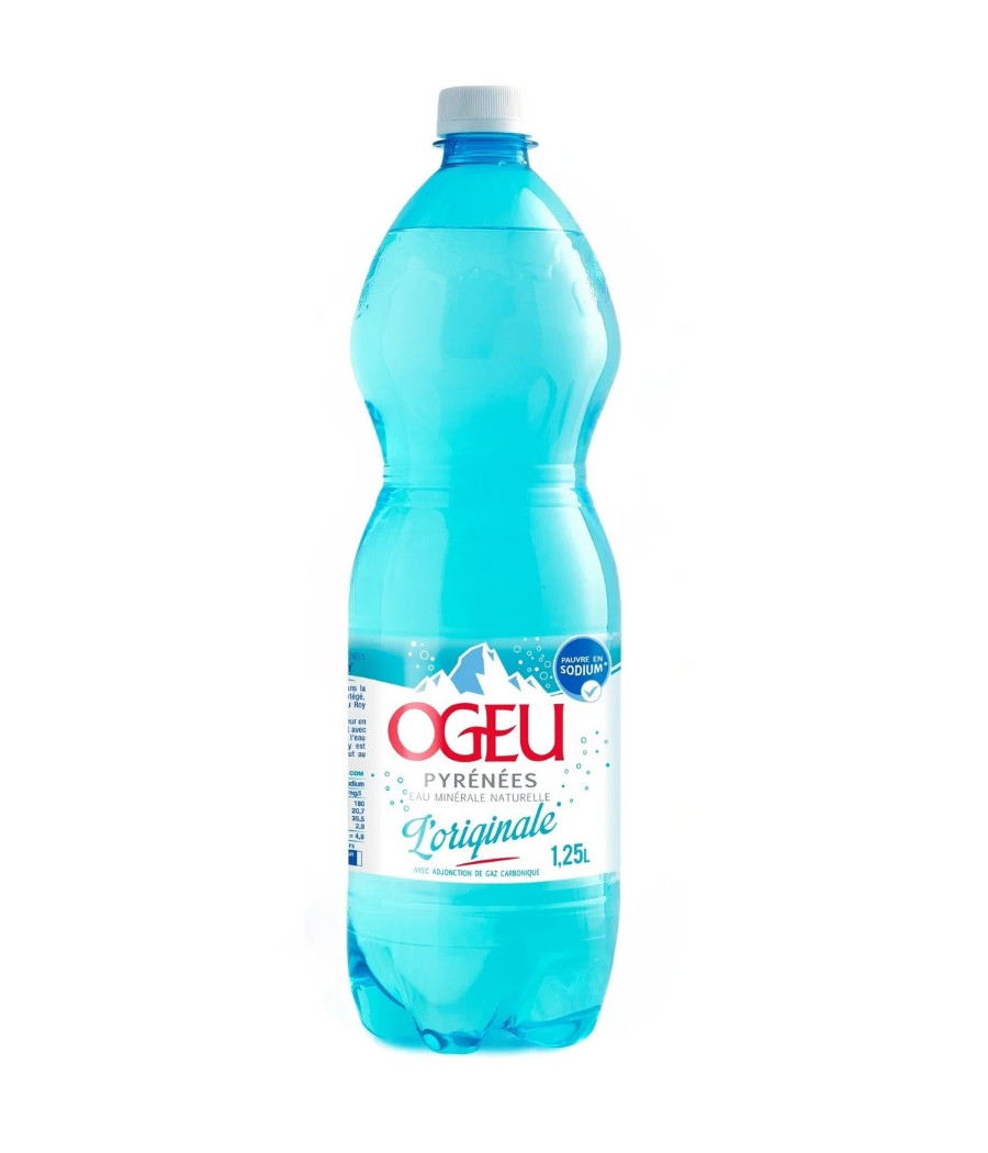 EAU GAZEUSE OGEU FINES BULLES 1,25L