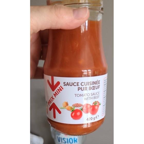 SAUCE CUISINEE PUR BOEUF 420G