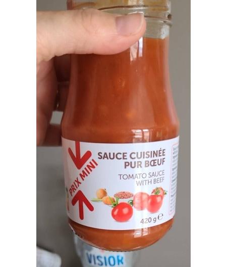 SAUCE CUISINEE PUR BOEUF 420G