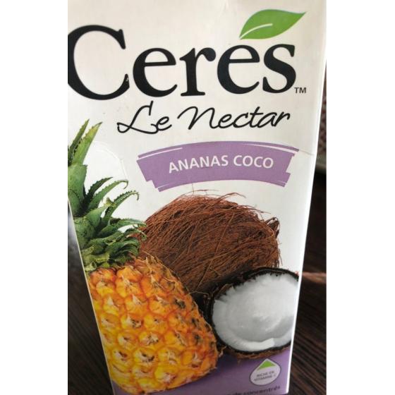 JUS DE FRUITS NECTAR ANANAS COCO