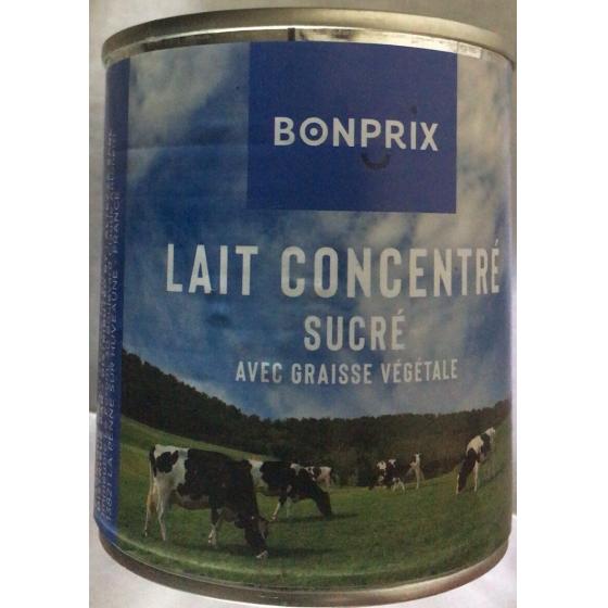 LAIT CONCENTRE SUCRE