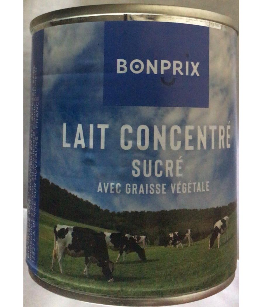 LAIT CONCENTRE SUCRE