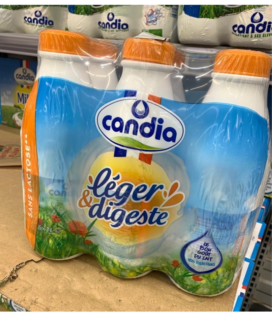 LAIT LEG DIGEST BTL 6X1L CANDIA 6 X 1 L 6 X 1 L 6 X 1 L 6 X 1 L 6 X 1 L