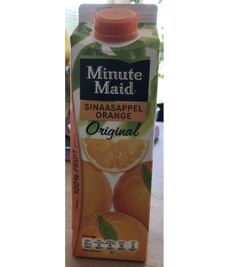 JUS DE FRUITS D'ORANGE CALCIUM & VITAMIN D MINUTE MAIDE 1L