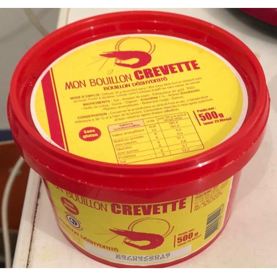 MON BOUILLON CREVETTE 500 G