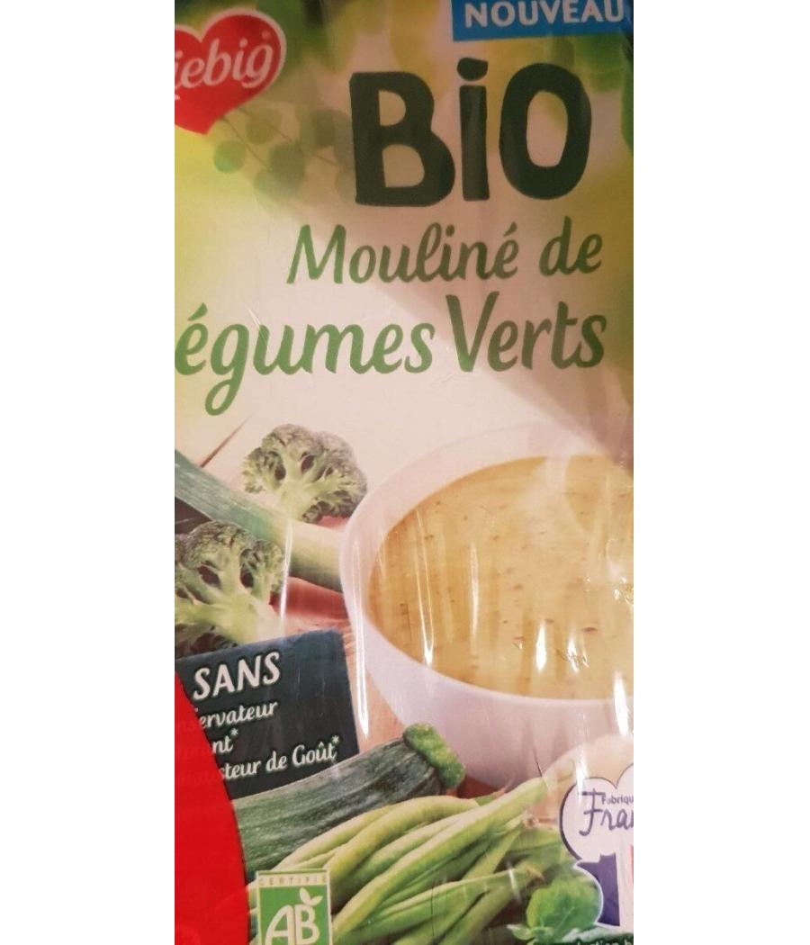 SOUPE LIEBIG MOULINE DE LEGUMES VERTS BIO 2X1L