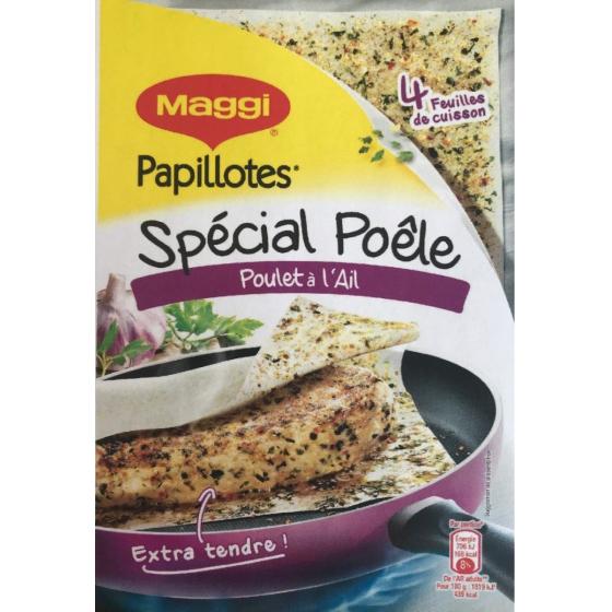 PAPILLOTES POULET A L\'AIL