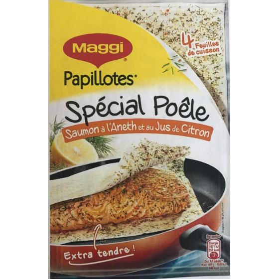 PAPILLOTES SAUMON A L\'ANETH 23,2 G