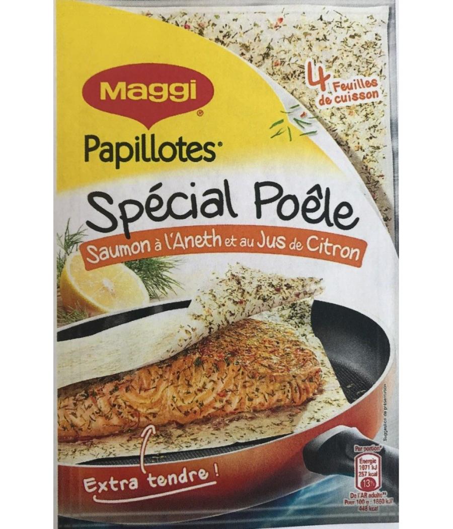 PAPILLOTES SAUMON A L\'ANETH 23,2 G