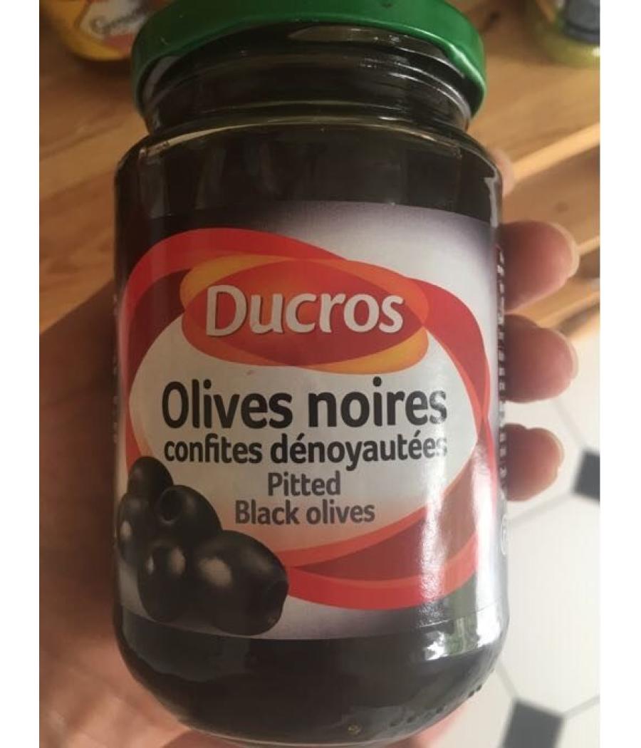 OLIVES NOIRES CONFITES DENOYAUTEES