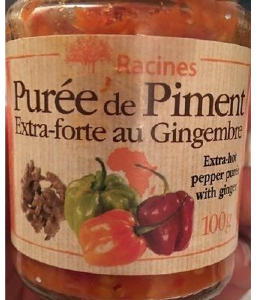 PUREE PIMENT EXT FORT GINGEMBRE 100G RACINE 100 G 100 G 100 G 100 G 100 G