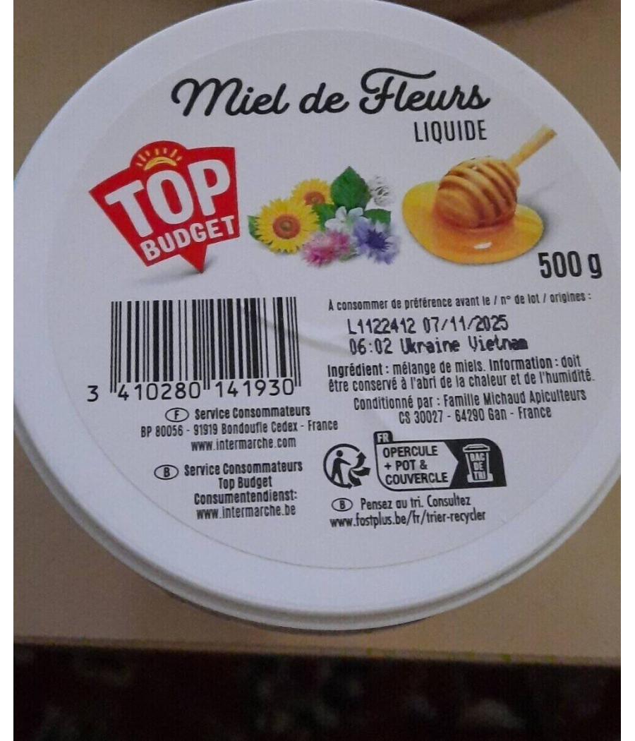 MIEL DE FLEURS LIQUIDE