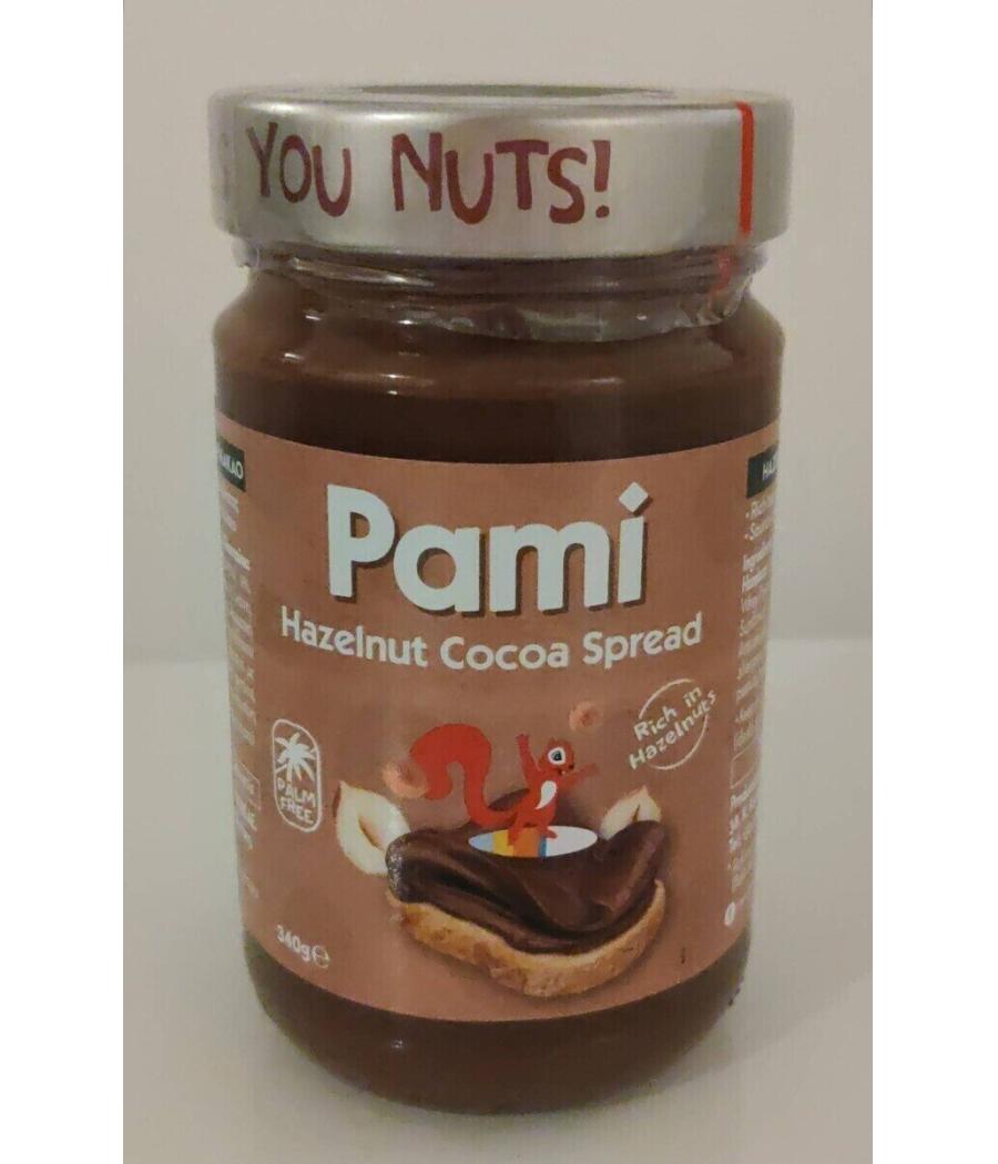 HAZELNUT COCOA SPREAD PAMI 340G