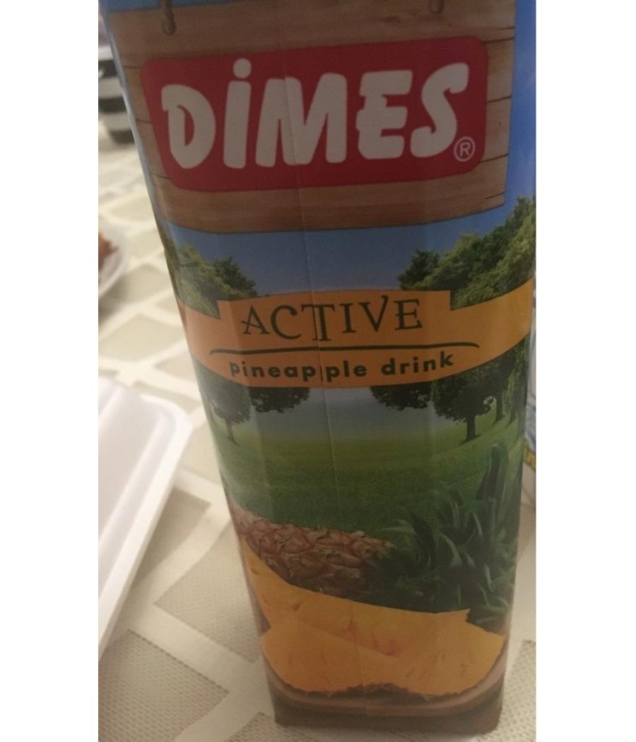 JUS DE FRUITS D'ANANAS DIMES 1L