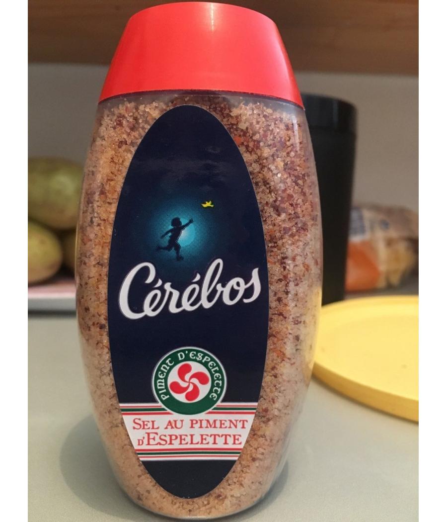 SEL AU PIMENT D'ESPELETTE CEREBOS 225G