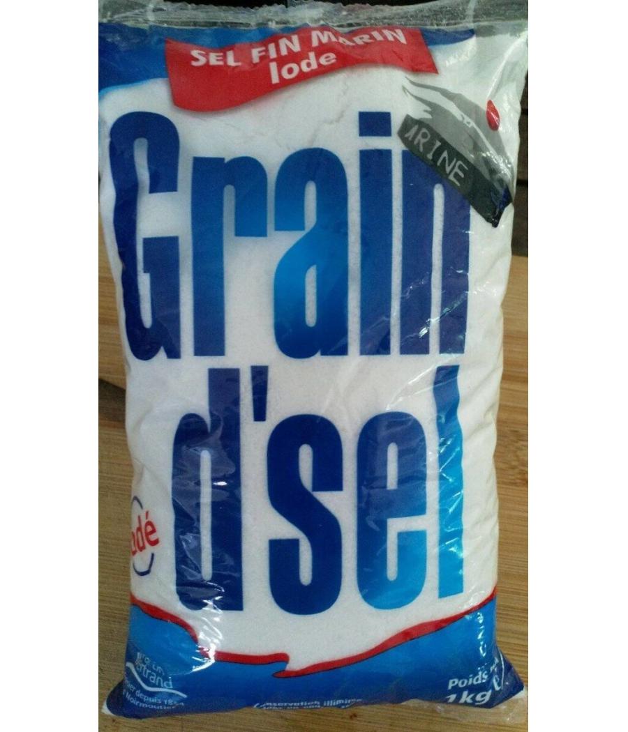 GRAIN D'SEL FIN MARINE 1KG