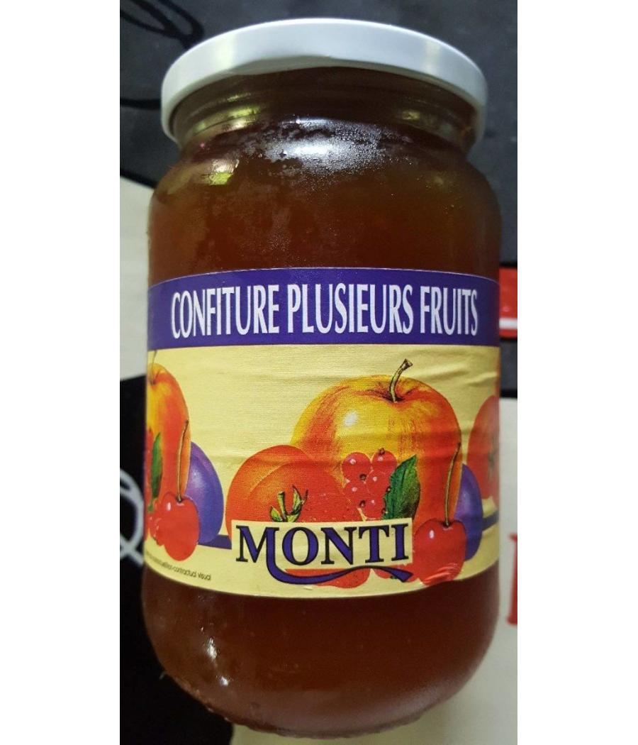 CONFITURE PLUSIEURS FRUITS MONTI 440G