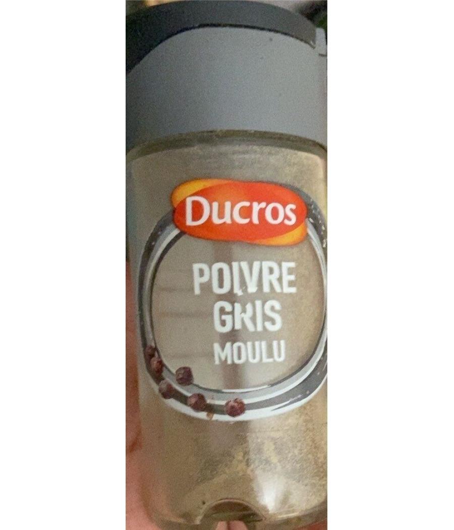 POIVRE GRIS MOULU DUCROS