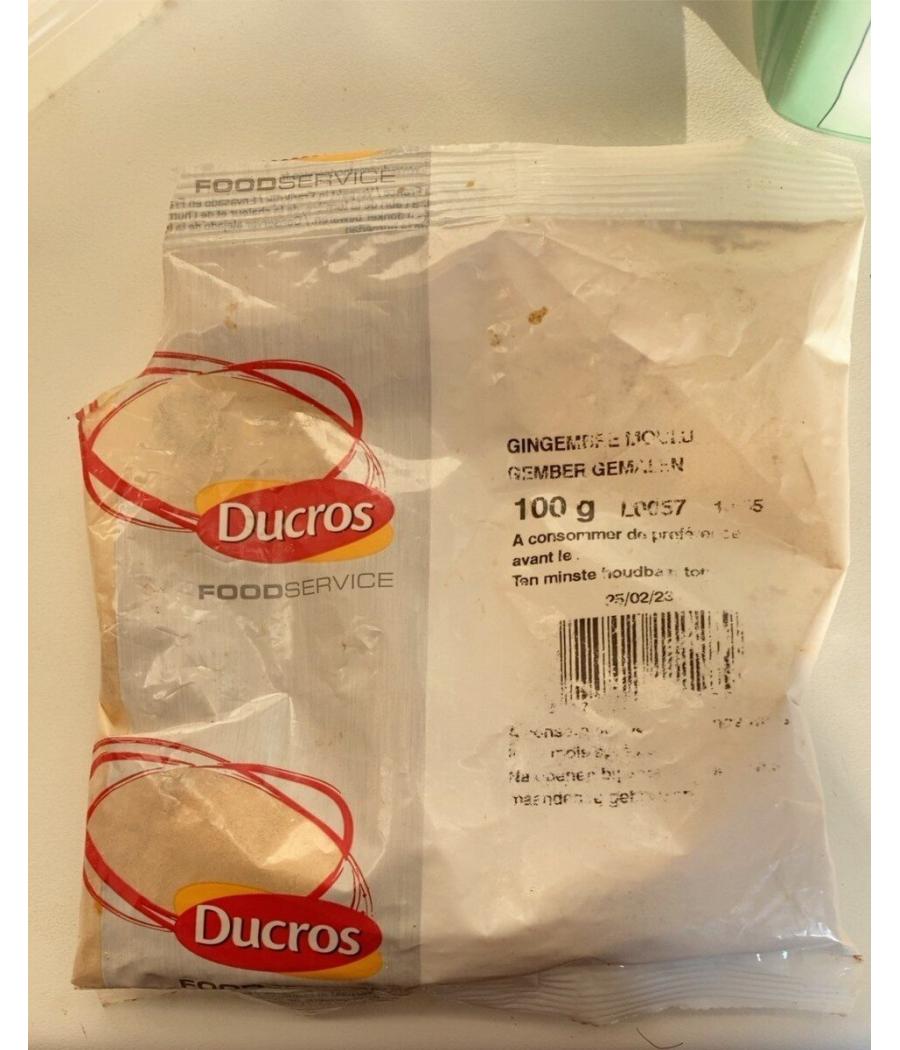 GINGEMBRE MOULU DUCROS 100G