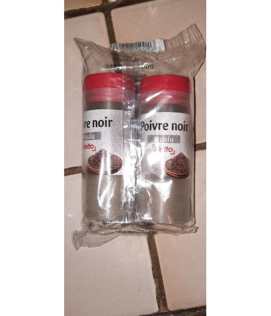 POIVRE NOIR MOULU 36G