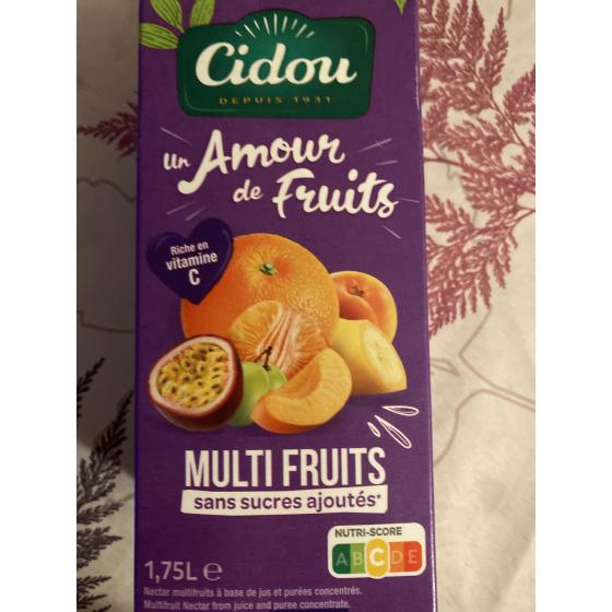 JUS DE FRUITS MULTIFRUITS (1,75 L)