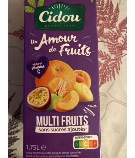 JUS DE FRUITS MULTIFRUITS (1,75 L)