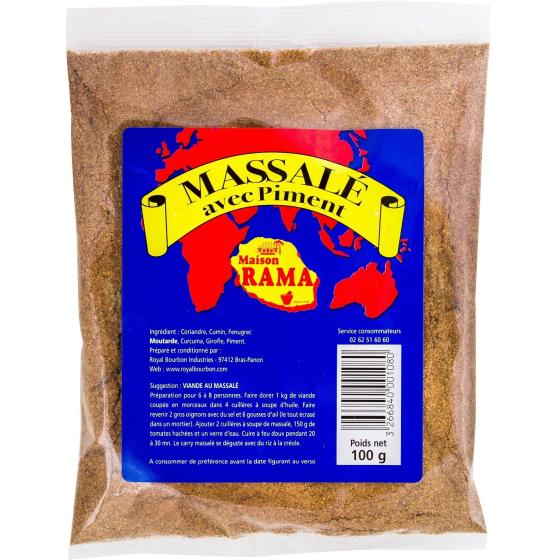 EPICE MASSALE AVEC PIMENT MAISON RAMA 100G
