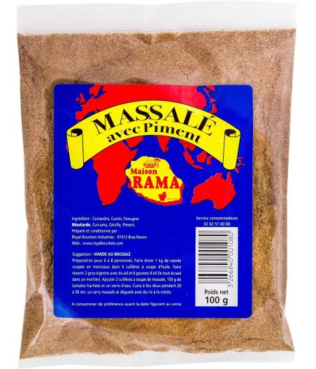 EPICE MASSALE AVEC PIMENT MAISON RAMA 100G