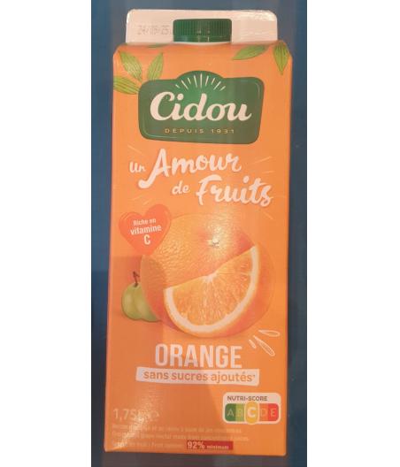 JUS DE FRUITS DOUCEUR D'ORANGE (1,75 L)
