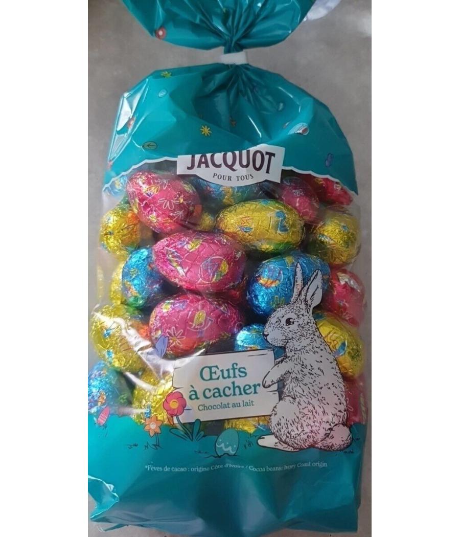ŒUFS A CACHER EN CHOCOLAT JACQUOT 891G