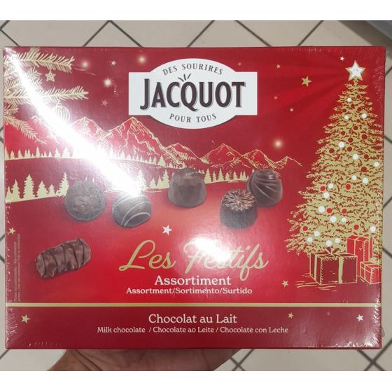 ASSORTIMENT CHOCOLAT AU LAIT JACQUOT  214G