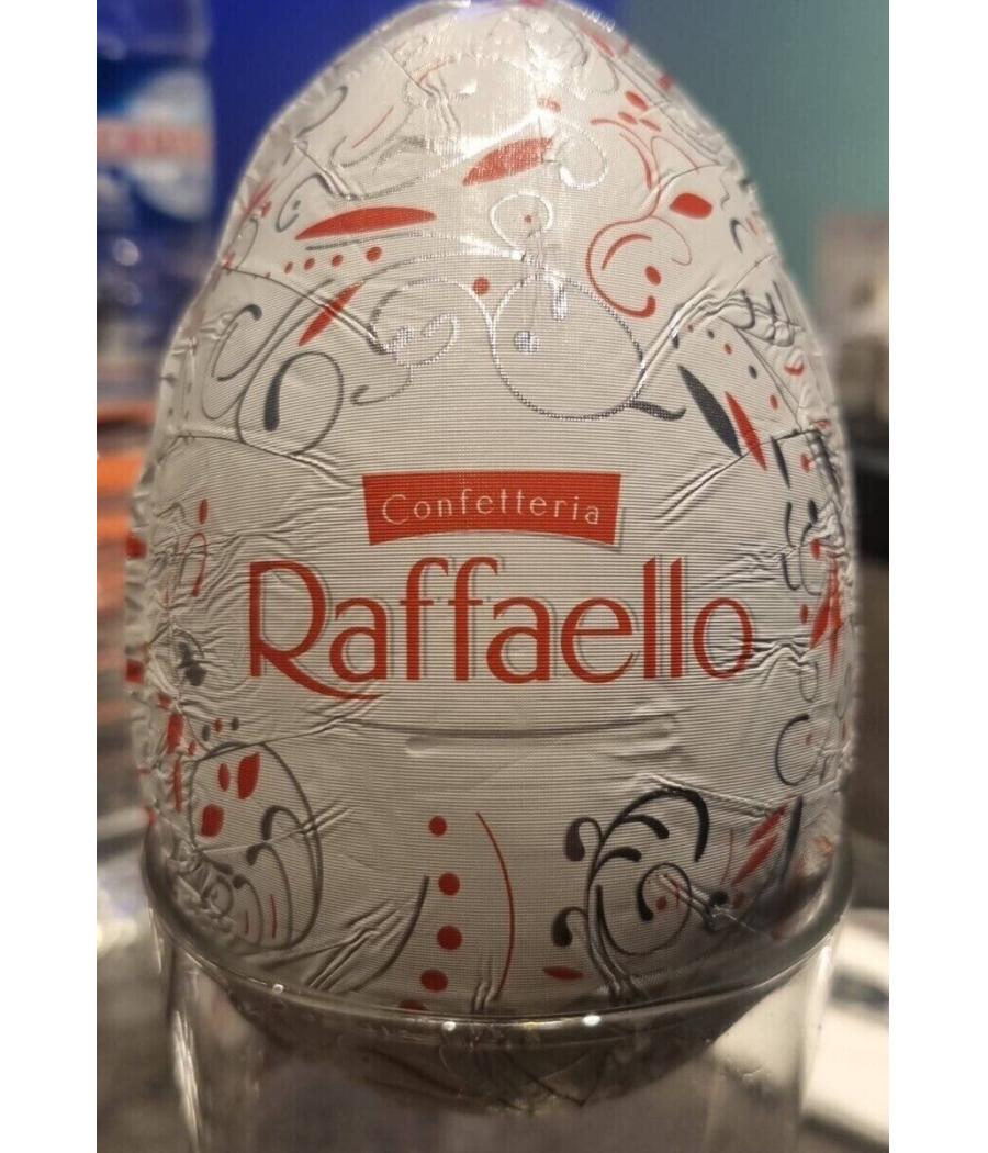 ŒUF GEANT CHOCOLAT BLANC ET NOIX DE COCO RAFFAELLO 100G