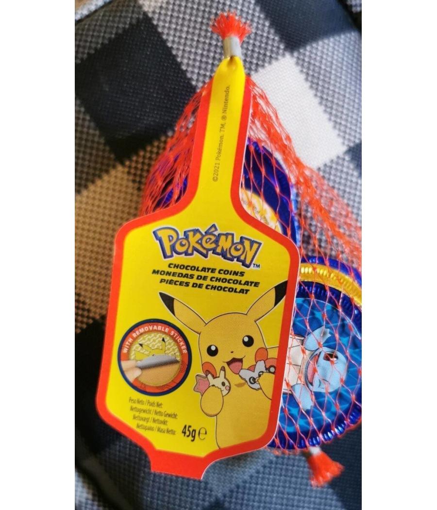 CHOCOLAT PIECES POKEMON 45G