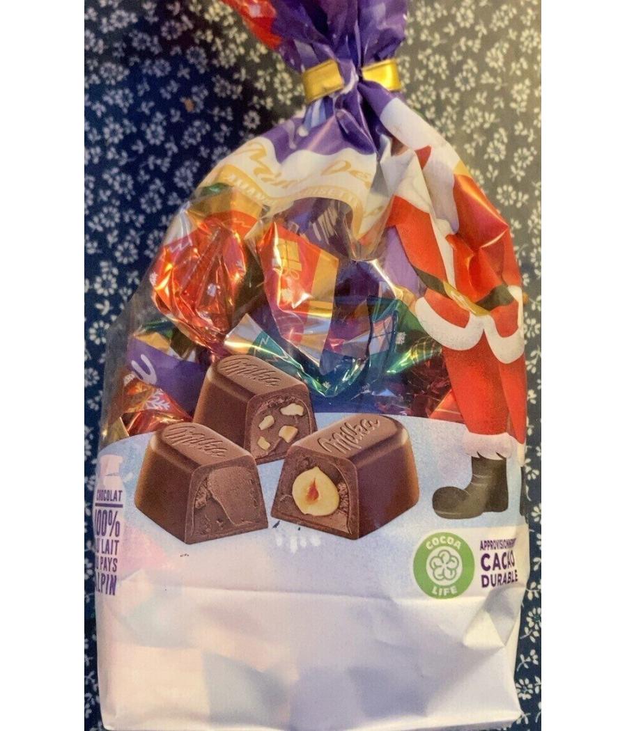 CHOCOLAT MILKA MINI DELICES ASSORTIMENT CACAO AMANDE NOISETTE
