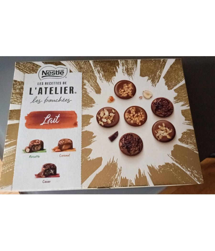 CHOCOLAT NESTLE LES BOUCHEES LAIT L'ATELIER