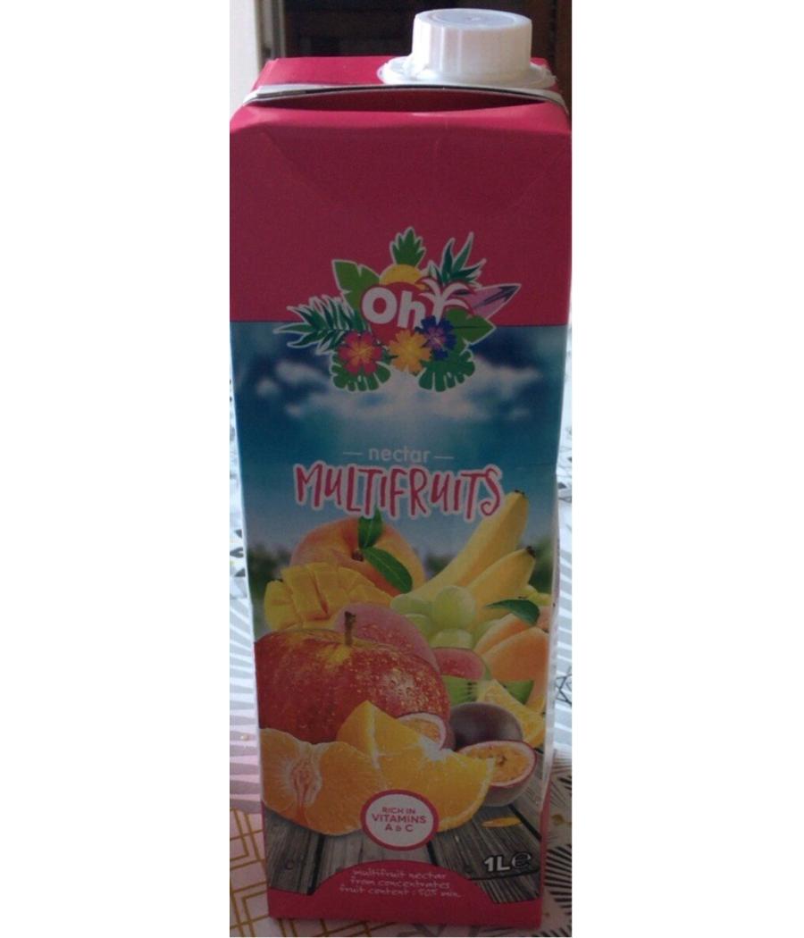 JUS DE FRUITS MULTIFRUITS SUCRÉ  NECTAR 1L